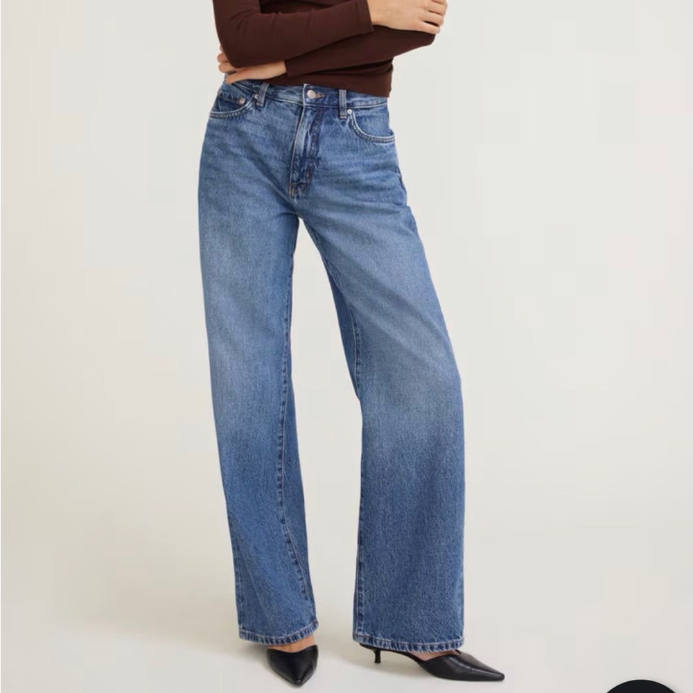 Dynamite Denim Sydney Mr Baggy Jeans Myrtle Blue Size 27